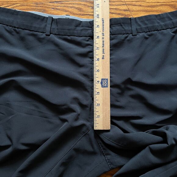 Nike Golf Performance Chinos Men's 38x30 Black Dri-FIT Flat Front Pants Slacks - Picture 4 of 11